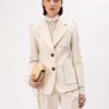 vêtements hiver femme créateur meimeij italien vente en ligne veste b25 costard beige boutiquekazak lyon