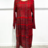 vêtements créateur raga design indien manteau vr27 motif rouge noir boutiquekazak lyon
