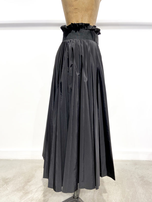 vêtements femme créateur meimeij italien vente en ligne jupe V00 noir boutiquekazak lyon