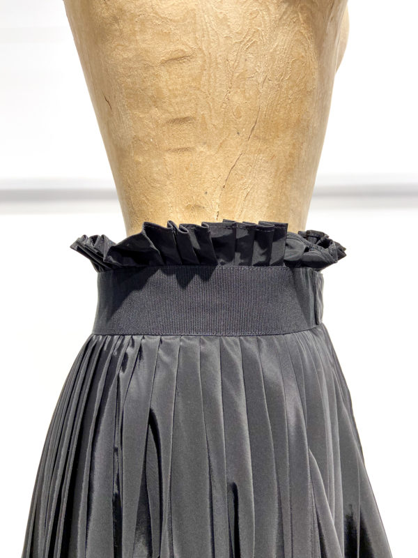 vêtements femme créateur meimeij italien vente en ligne jupe V00 noir boutiquekazak lyon