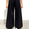 vêtements femme créateur meimeij italien vente en ligne pantalon B06 noir boutiquekazak lyon