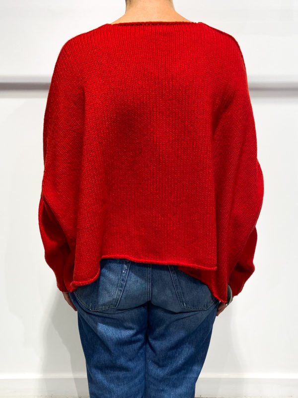 vêtements rundholz Pull Kapow rouge 1290702 hiver femme vente en ligne boutiquekazak lyon