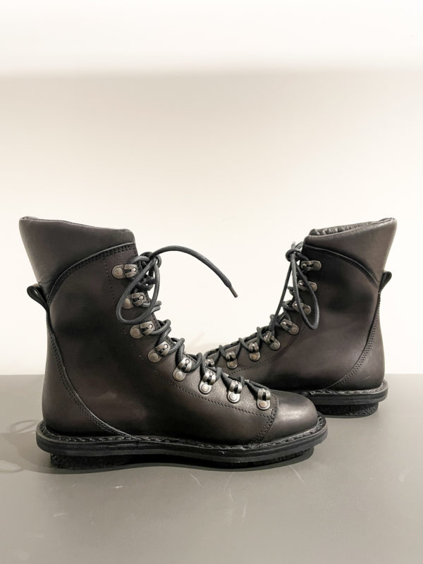 chaussures trippen allemand vente en ligne bottines franz noir cuir boutiquekazak lyon