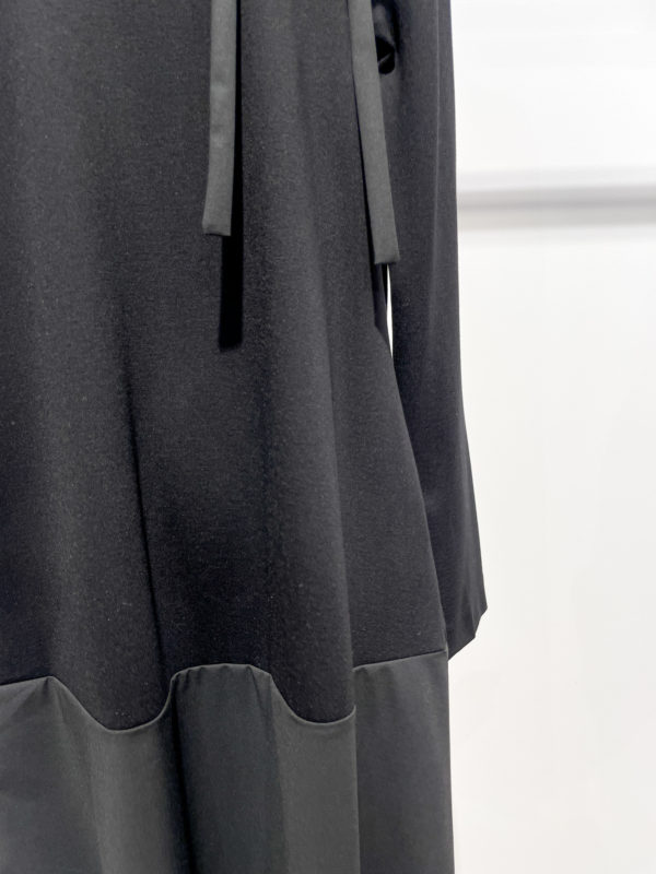 vêtements femme créateur meimeij italien vente en ligne robe A07 noir boutiquekazak lyon