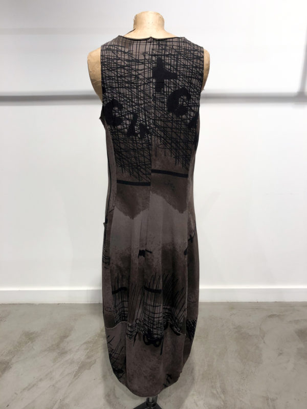 robe sans manche rundholz noir créateur allemand femme vente en ligne boutiquekazak lyon
